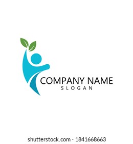 Healthy Life Logo template vector icon