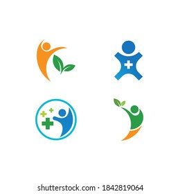 Healthy Life Logo template vector icon