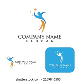 Healthy Life Logo template vector icon
