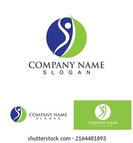 Healthy Life Logo template vector icon
