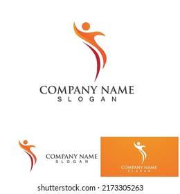 Healthy Life Logo template vector icon
