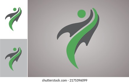 Healthy Life Logo template vector icon.Green people and leaf logo. Healthy life icon. Human care symbol.Sport fitness vector illustration. Modern icon design.