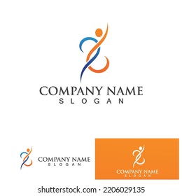 Healthy Life Logo template vector icon
