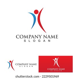 Healthy Life Logo template vector icon
