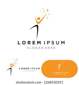 Healthy Life Logo template vector icon
