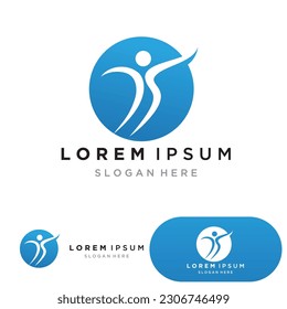 Healthy Life Logo template vector icon
