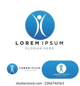 Healthy Life Logo template vector icon
