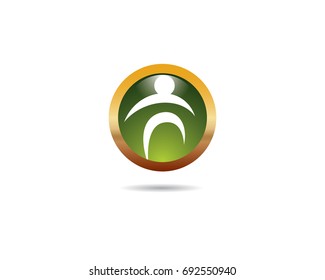Healthy Life Logo template vector icon illustration design