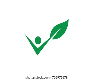 Healthy Life Logo template vector icon