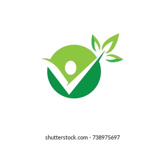 Healthy Life Logo template vector icon