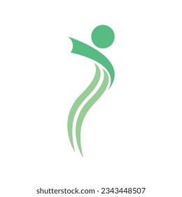 Healthy life logo vector template illustration