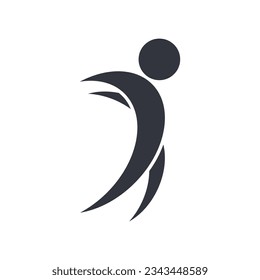 Logo für gesundes Leben, Vektorgrafik