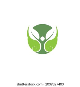 Las personas de Vida Saludable leen   diseño de icono vector