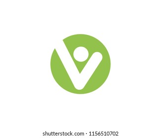 Healthy Life people Logo template vector icon