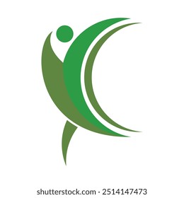 Healthy Life people Logo template vector icon