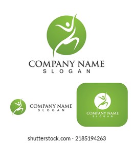 Healthy Life People Logo vector
