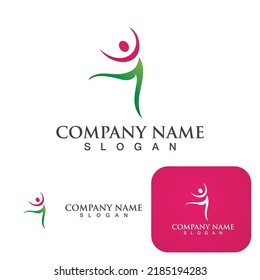 Healthy Life People Logo vector