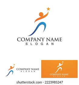 Healthy Life People Logo VECTOR
