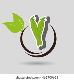 healthy life style food vector illustration graphic