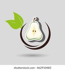 healthy life style food vector illustration graphic