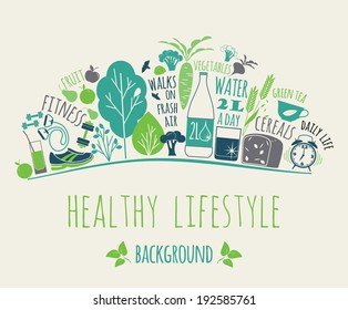 Healthy Lifestyle Background