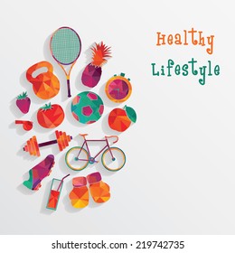 Healthy Lifestyle Background