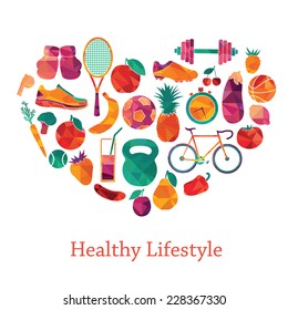 Healthy Lifestyle Background