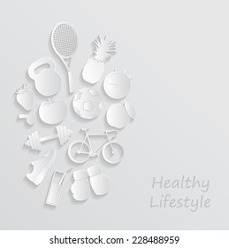 Healthy Lifestyle Background