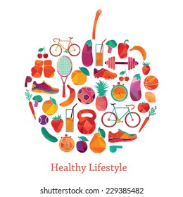 Healthy Lifestyle Background