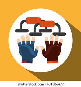 Healthy lifestyle design. Bodycare icon. Colorful illustration , vector