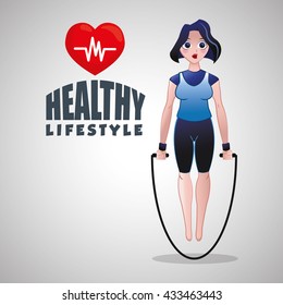 Healthy lifestyle design. Bodycare icon. Isolated illustration, vector graphic