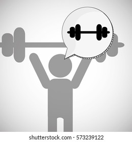 Healthy lifestyle design. bodycare icon. flat illustration, vect