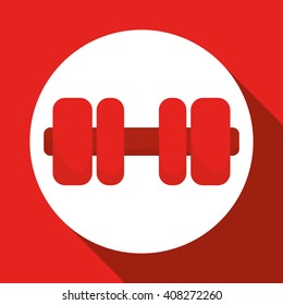 healthy lifestyle design over white background, vector illustration