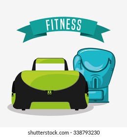 healthy lifestyle design, vector illustration eps10 graphic 
