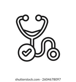 Healthy Lifestyle Health Checkup Filled Icon Vector Illustration