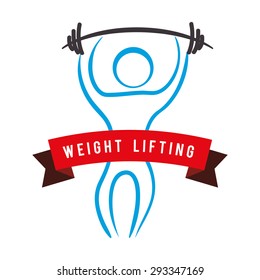 Healthy lifestyle  over white background, vector illustration