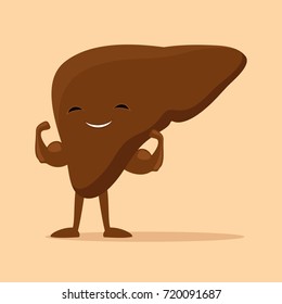 Healthy liver.