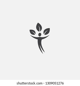 healthy living base icon. Simple sign illustration. healthy living symbol design. Can be used for web, print and mobile