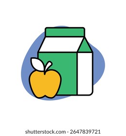 Healthy Living Icon vector stock illustration