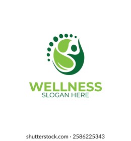 Healthy Logo illustrations Vector Design