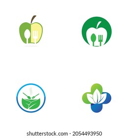 healthy logo and symbol design