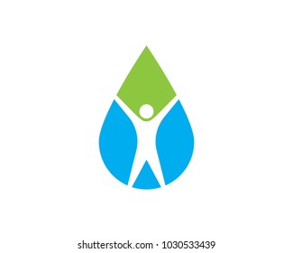 healthy logo vector