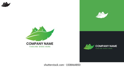 Healthy nature logo - All elements on this template are editable with vector software, suitable for Health Business / Industry.