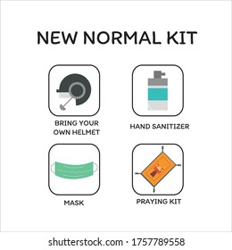 Healthy New Normal kit that must you bring for your activity, stay safe from corona virus