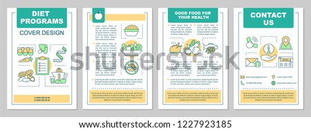 Nutrition Brochure Template 