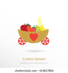HEALTHY NUTRITION FOR KIDS LOGO / ICON 