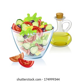 healthy nutrition. vector illustration