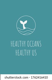 Healthy Oceans, Healthy Us Marine Conservation Card