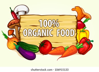 healthy organic food