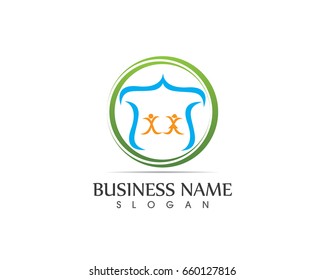 Healthy People Care Logo